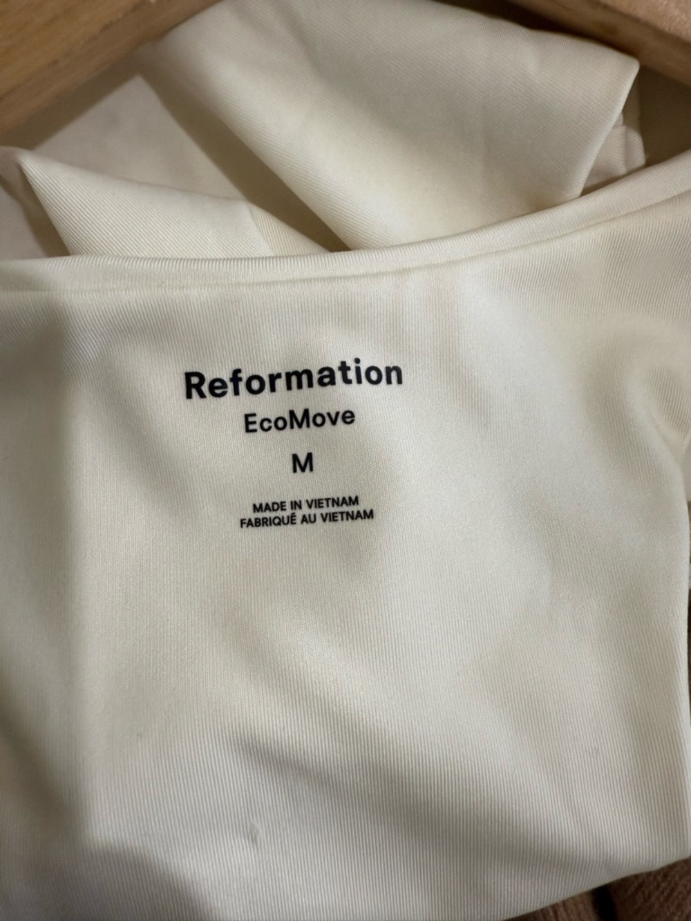 Reformation Cream V-Neck Sleeveless Mini Dress - Picture 6 of 7